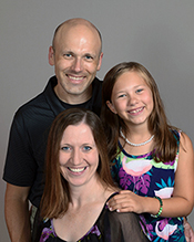 Dr. Steckelberg and family