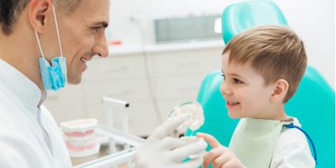 Child with the dentist